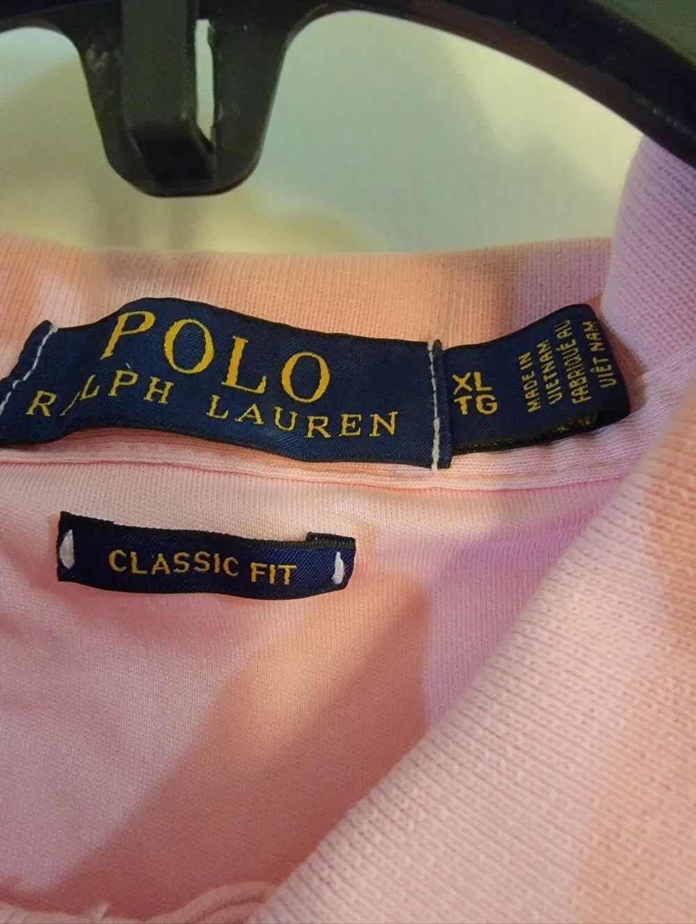🆕️🏇RALPH LAUREN SOFT POLO Classic Slim Fit, XL - Caramel Pink, Multi Pony